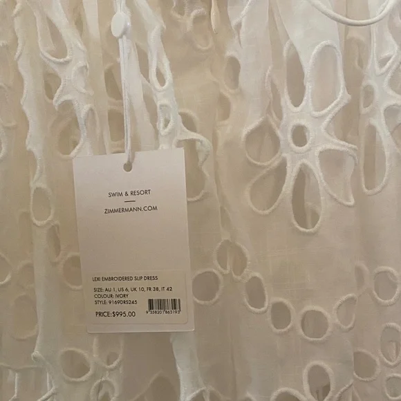 Zimmermann White Lace Maxi Dress - Picture 4 of 5